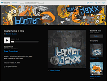 Tablet Screenshot of boomerandjaxx.bandcamp.com