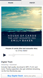Mobile Screenshot of emilybakermusic.bandcamp.com