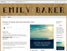 Tablet Screenshot of emilybakermusic.bandcamp.com