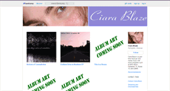 Desktop Screenshot of ciarablaze.bandcamp.com
