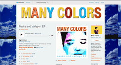 Desktop Screenshot of manycolors.bandcamp.com