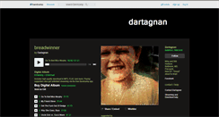 Desktop Screenshot of dartagnanbaltimore.bandcamp.com