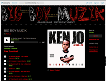 Tablet Screenshot of kenjo.bandcamp.com