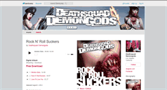 Desktop Screenshot of deathsquaddemongods.bandcamp.com