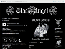 Tablet Screenshot of blackangel.bandcamp.com