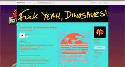 Desktop Screenshot of fuckyeahdinosaurs.bandcamp.com