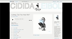 Desktop Screenshot of cididaxeibol.bandcamp.com