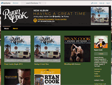 Tablet Screenshot of iryancook.bandcamp.com