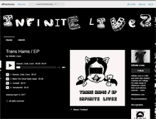 Tablet Screenshot of infinitelivez.bandcamp.com