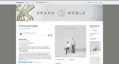 Desktop Screenshot of grandandnoble.bandcamp.com