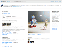 Tablet Screenshot of mammothlogic.bandcamp.com