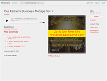 Tablet Screenshot of btym.bandcamp.com
