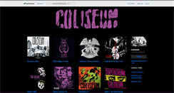 Desktop Screenshot of coliseum.bandcamp.com