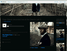 Tablet Screenshot of joshuabrandonbennett.bandcamp.com