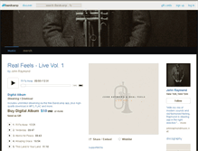 Tablet Screenshot of johnraymond.bandcamp.com