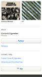 Mobile Screenshot of caviarandcigarettes.bandcamp.com