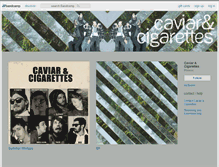 Tablet Screenshot of caviarandcigarettes.bandcamp.com