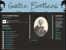 Tablet Screenshot of goateebrothers.bandcamp.com