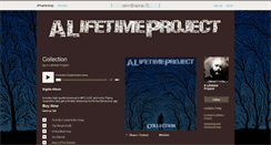 Desktop Screenshot of alifetimeproject.bandcamp.com