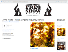 Tablet Screenshot of freqshowmusic.bandcamp.com