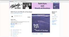 Desktop Screenshot of betheyre.bandcamp.com