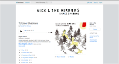 Desktop Screenshot of meetthemirrors.bandcamp.com