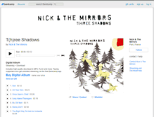 Tablet Screenshot of meetthemirrors.bandcamp.com