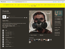 Tablet Screenshot of fionadickinson.bandcamp.com
