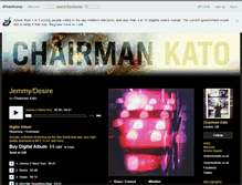 Tablet Screenshot of chairmankato.bandcamp.com