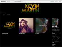 Tablet Screenshot of kevinmartinmusic.bandcamp.com