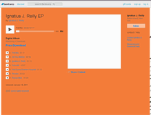 Tablet Screenshot of ignatiusjreilly.bandcamp.com