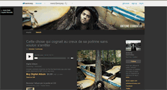 Desktop Screenshot of antoinecorriveau.bandcamp.com
