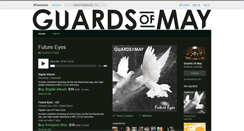 Desktop Screenshot of guardsofmay.bandcamp.com