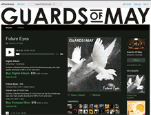 Tablet Screenshot of guardsofmay.bandcamp.com