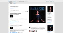 Desktop Screenshot of jamilaford.bandcamp.com