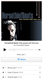 Mobile Screenshot of horsethiefbeats.bandcamp.com