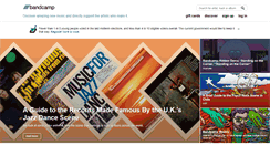 Desktop Screenshot of ajnights.bandcamp.com