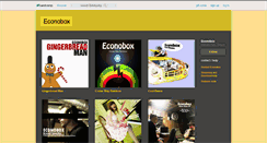 Desktop Screenshot of econobox.bandcamp.com
