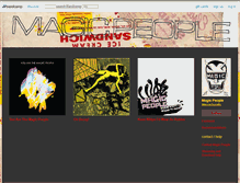 Tablet Screenshot of magicpeople.bandcamp.com