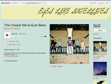 Tablet Screenshot of eyeslikesatellites.bandcamp.com