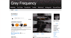 Desktop Screenshot of greyfrequency.bandcamp.com