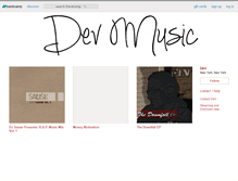 Tablet Screenshot of devmusic.bandcamp.com