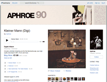 Tablet Screenshot of aphroe.bandcamp.com