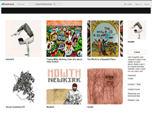 Tablet Screenshot of howthhowth.bandcamp.com