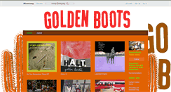 Desktop Screenshot of goldenboots.bandcamp.com