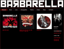 Tablet Screenshot of barbarella.bandcamp.com