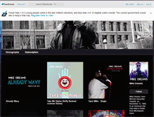 Tablet Screenshot of mikedreams.bandcamp.com