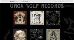 Desktop Screenshot of orcawolfrecords.bandcamp.com