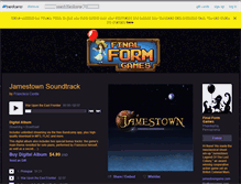 Tablet Screenshot of finalformgames.bandcamp.com