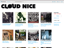 Tablet Screenshot of cloudnice.bandcamp.com